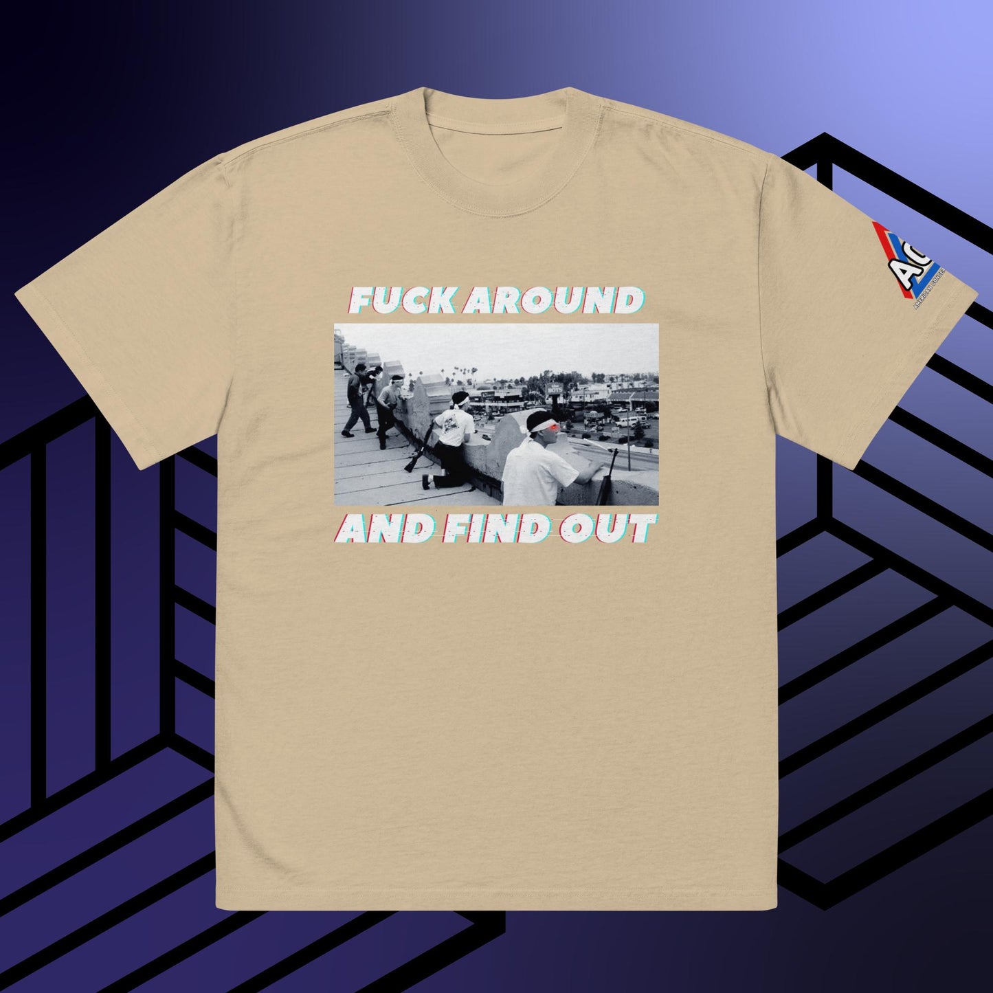 ACS Oversized Rooftop Korean T-Shirt