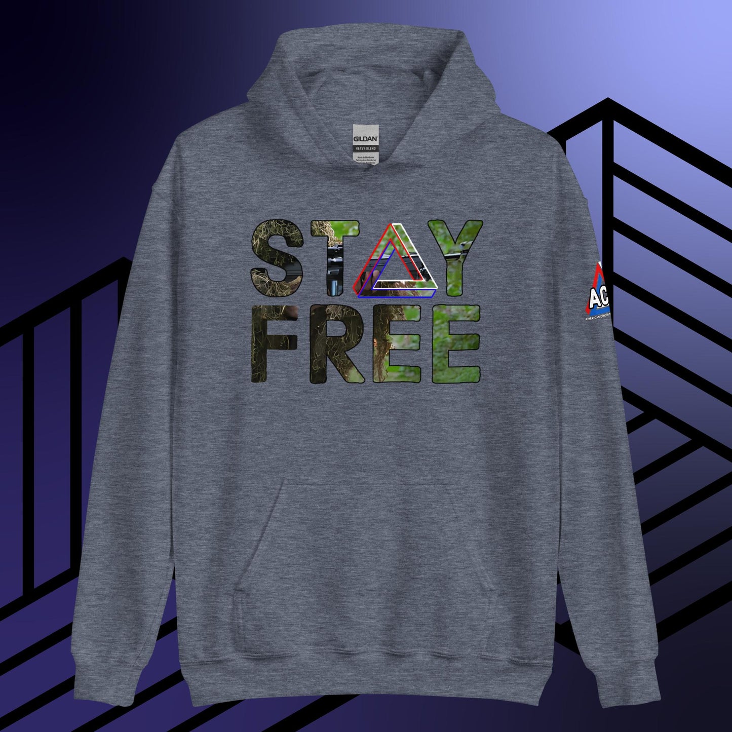 ACS STAY FREE GHILLIE HOODIE