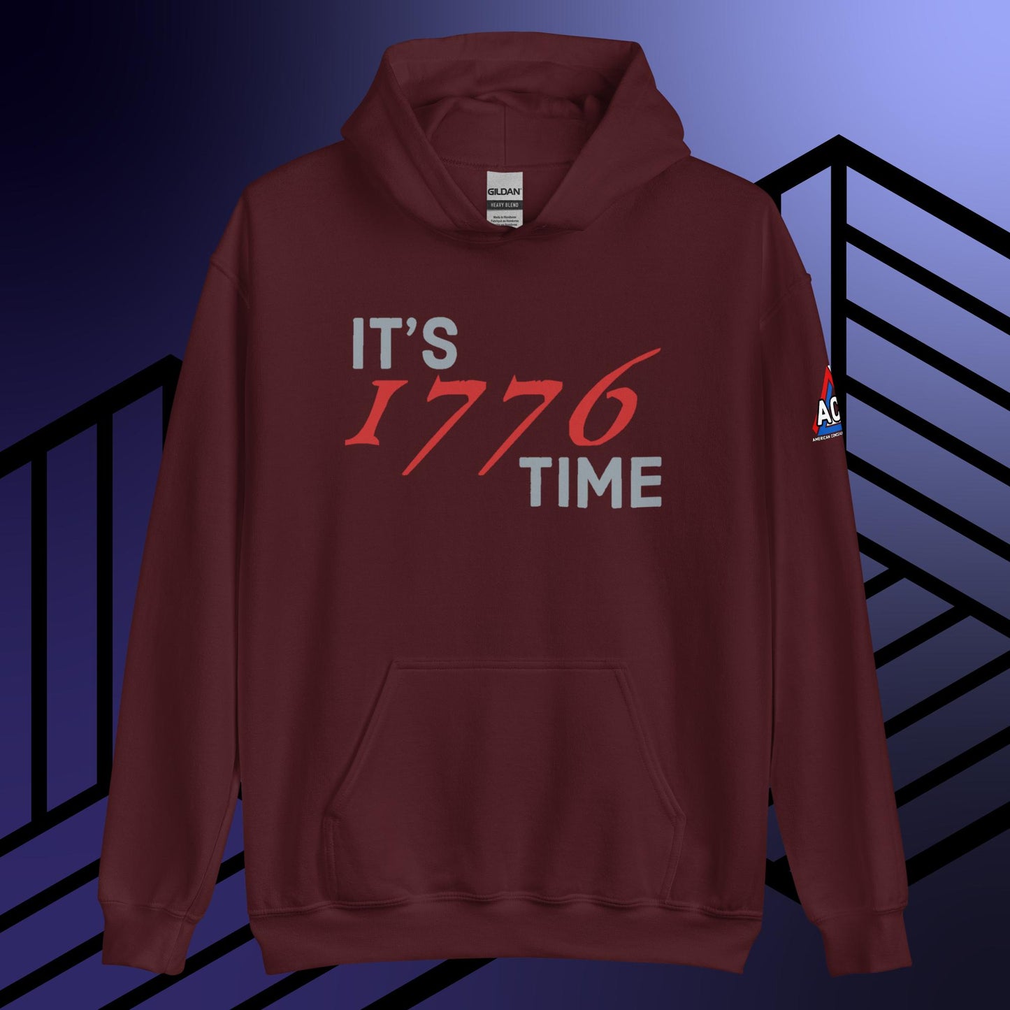 ACS IT'S 1776 TIME HOODIE