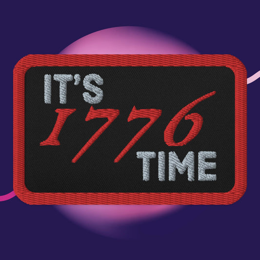ACS It's 1776 Time Embroidered Patch