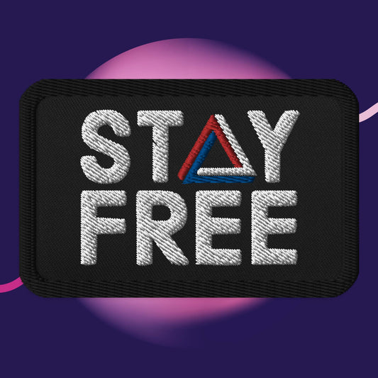 ACS Stay Free Embroidered Patch