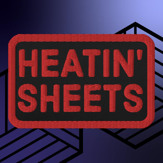 ACS Heatin' Sheets Embroidered Patch