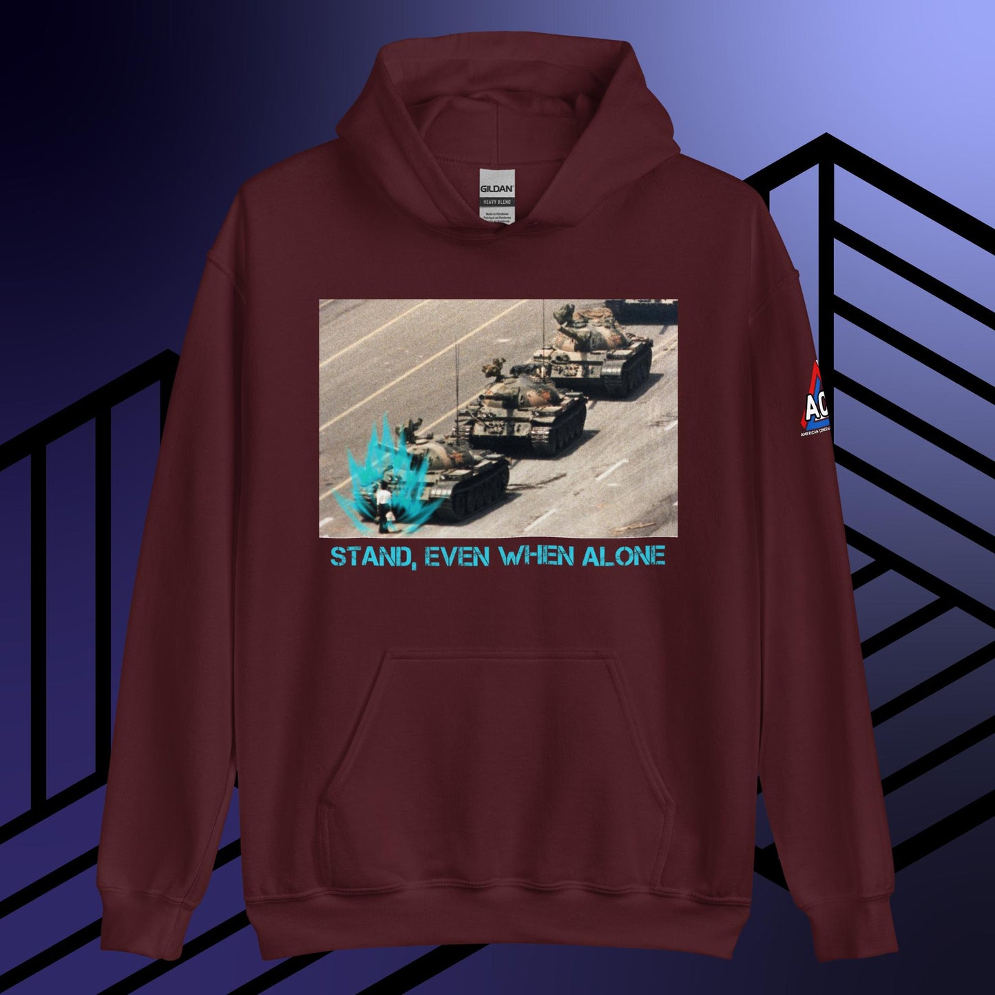 ACS Tiananmen Square Tank Man Hoodie