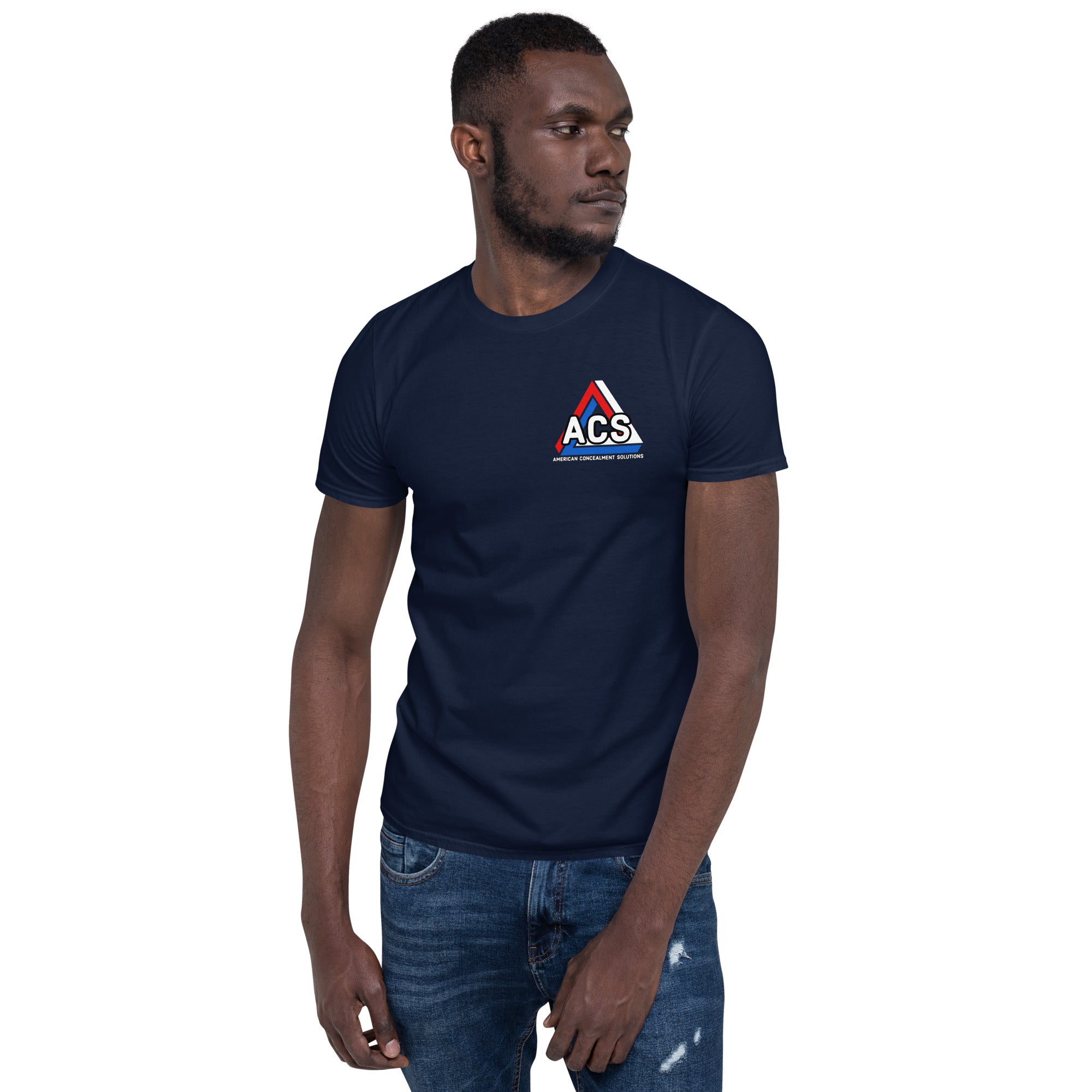 Short Sleeve ACS Small Logo T Shirt American Concealment Solutions